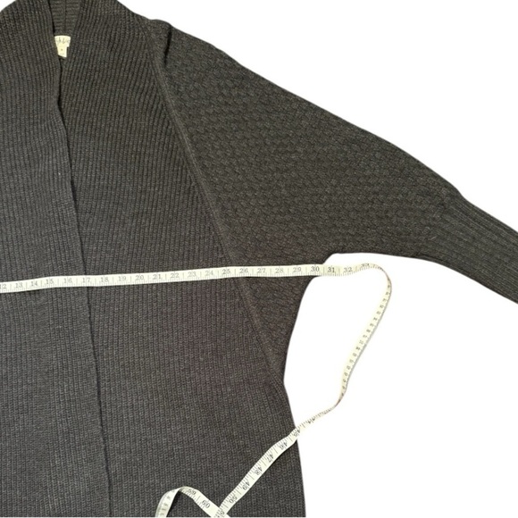 STYLE & CO gray oversized cardigan dolman shawl collar long knit duster size XL - Picture 9 of 12